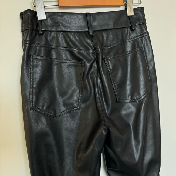 Faux-Leather flare pants Forever 21 - Picture 4 of 7
